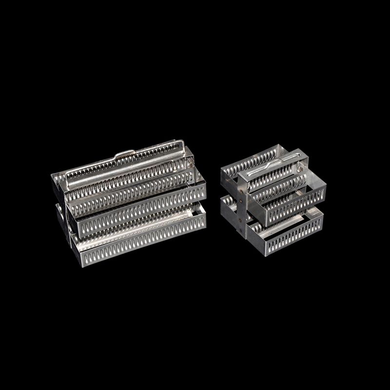 載玻片染色架30片裝，不銹鋼