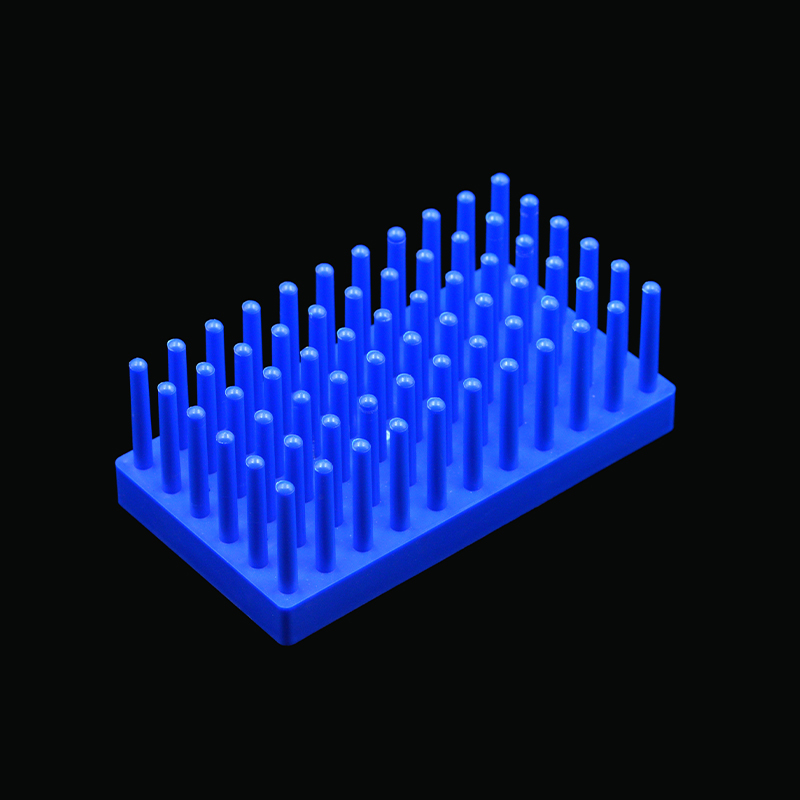 ?12-15mm試管架66柱，塑料